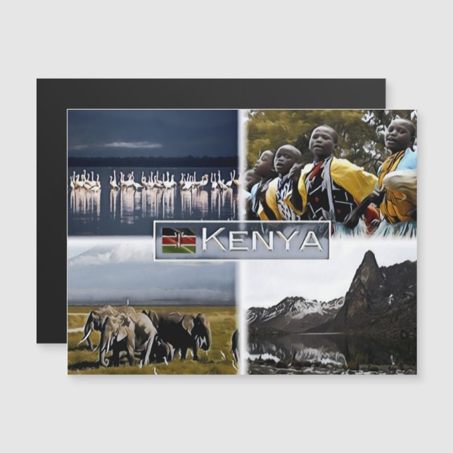 Kenia - Mosaico - (Anverso/Reverso)
