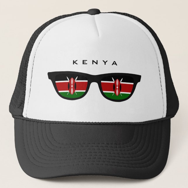 Kenia Shades personalizados gorras (Anverso)