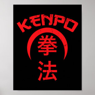Kenpo Karate diseña arte marcial japonés