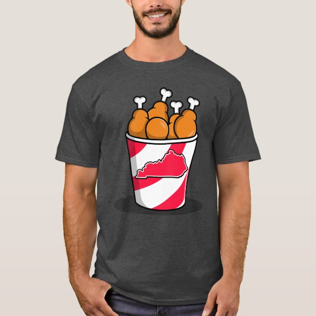 Kentucky Bucket de la camiseta de pollo (Anverso)