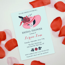 Kentucky Derby Inspiró Invitación a Ducha Bridal
