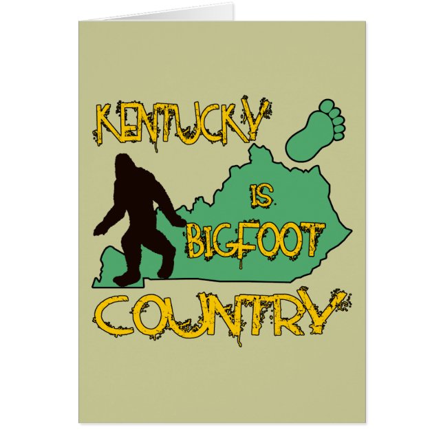 Kentucky es país de Bigfoot (Frente)