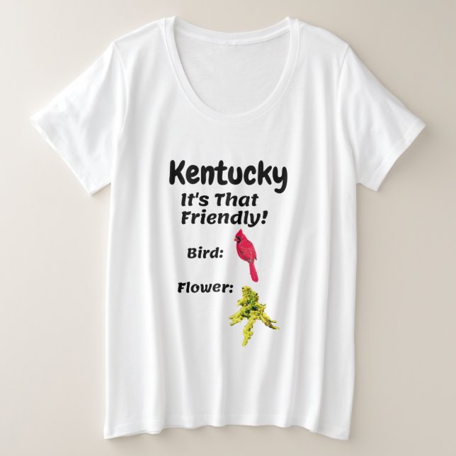 Kentucky es tan amigable (Anverso del diseño)