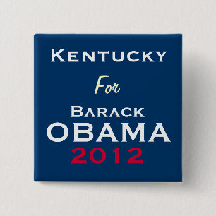 KENTUCKY para el botón de la campaña de OBAMA 20