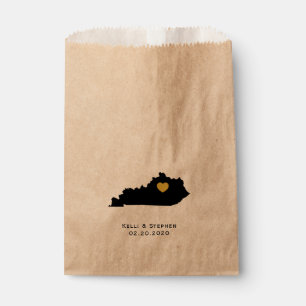 Kentucky Wedding Favor Treacks, bolsas de regalo