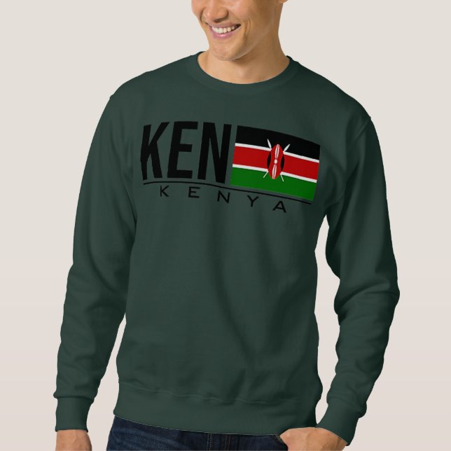KENYA FLAG KENYAN ATLETICS SPORTS GAMES JERSEY (Anverso)