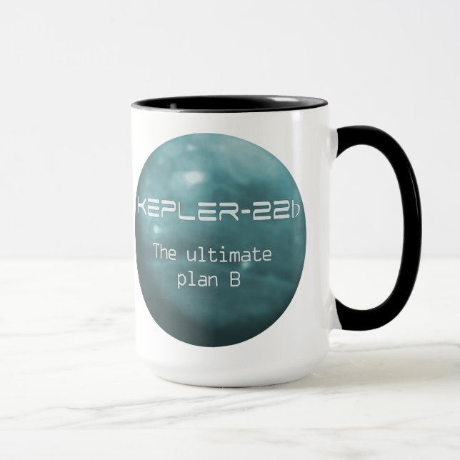 Kepler-22b - taza (Derecha)
