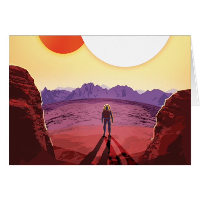 Kepler Space Travel Destination Planet Adventure (Anverso (Horizontal))