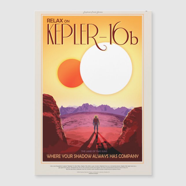 Kepler Space Travel Destination Planet Adventure (Anverso)