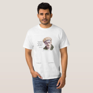 Kerr/London Camiseta de James Joyce y cita "Dios h
