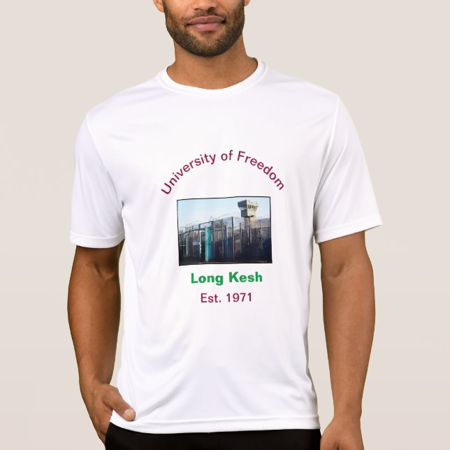 Kesh largo: Camiseta (blanca) (Anverso)