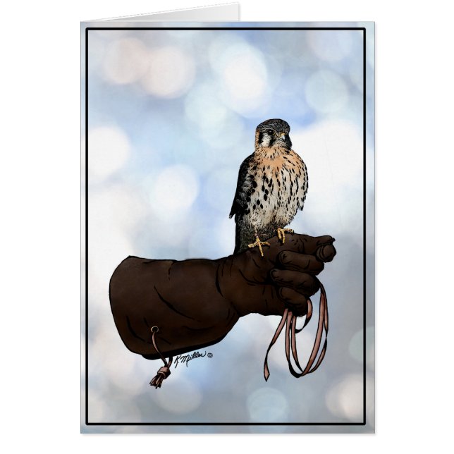 Kestrel en el Ilustracion Glove (Frente)
