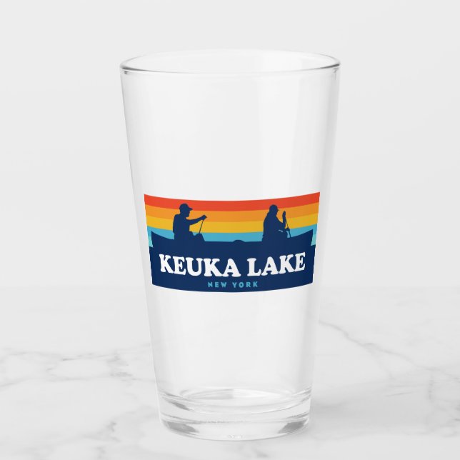 Keuka Lake New York Canoe (Anverso)