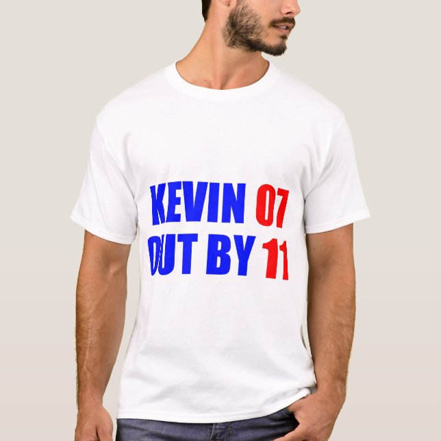 Kevin 07 hacia fuera por la camiseta de 11 hombres (Anverso)
