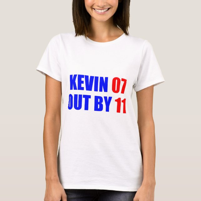 Kevin 07 hacia fuera por la camiseta de 11 señoras (Anverso)
