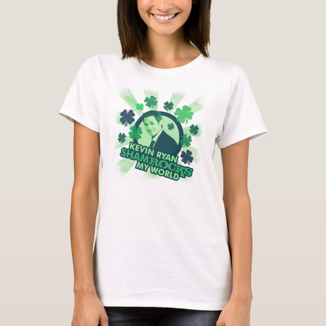 Kevin Ryan de la camiseta del castillo "Shamrock M (Anverso)