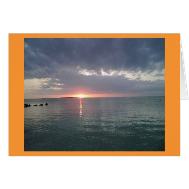 Key Largo Sunset 6 (Anverso (Horizontal))