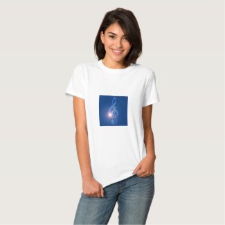 Ho Oponopono Clave de Sol Treble Clef con efectos Camisetas