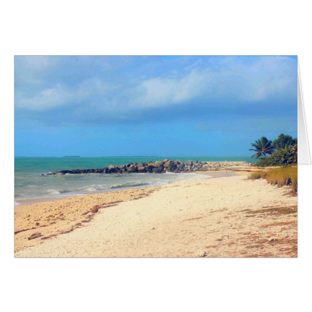 Key West Beach, Fort Zachary Taylor State Park (Anverso (Horizontal))