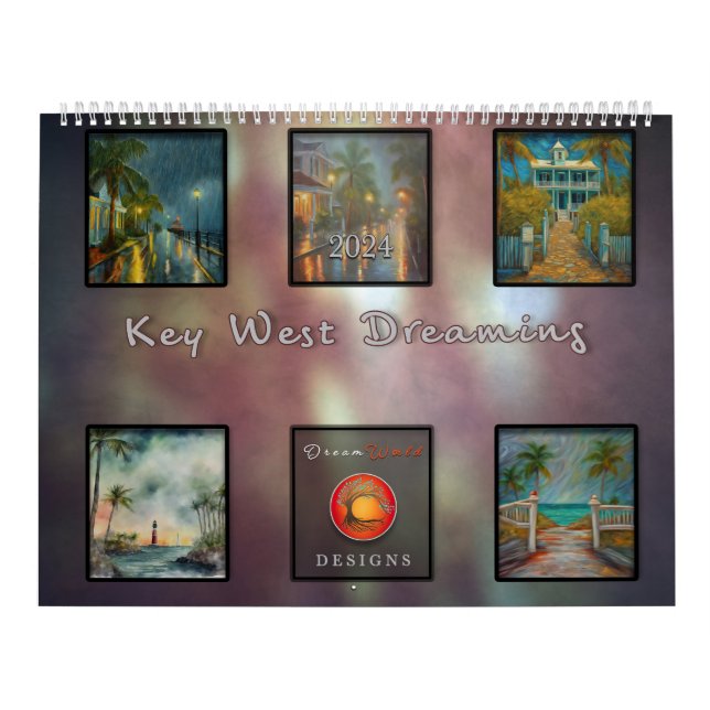 Key West Dreaming 2024 - Calendario (Tapa)