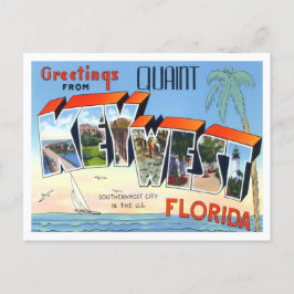 Key West, Florida Gran Cartas Postal