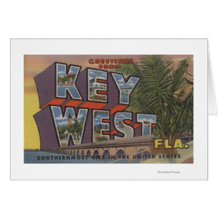Key West, la Florida - escenas grandes de la letra