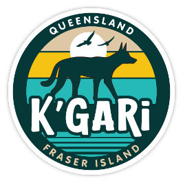 K'Gari, Pegatina de Queensland Australia