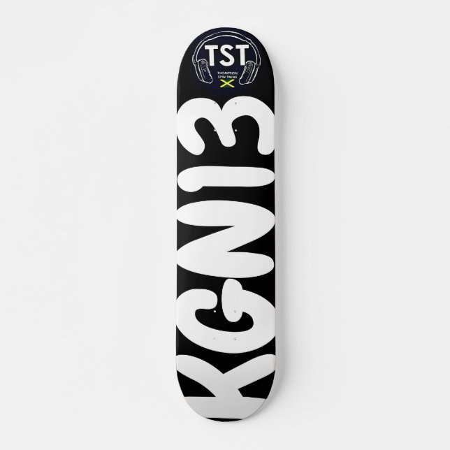 KGN 13 JMT 7 3/4" Tabla de Skateboard (Anverso )