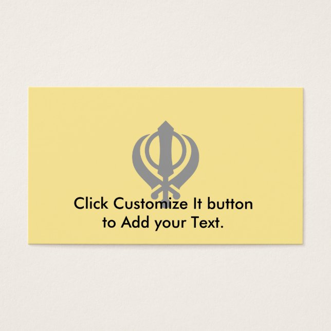 Khanda Sikhism (Frente)