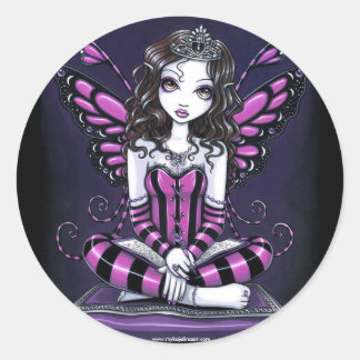 "Khristyn" Princesa Rosa Pegatinas de arte de hada