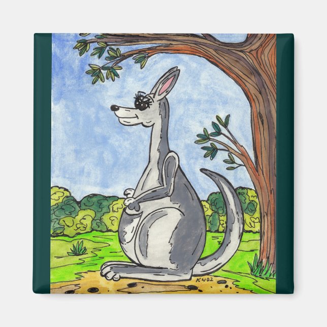 Kia el imán canguro (Frente)