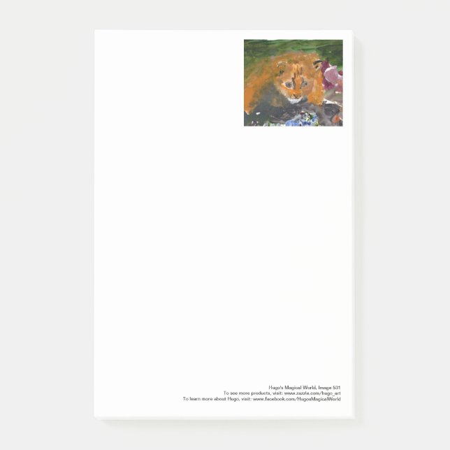 Kia las notas de post-it grandes del gato (Anverso)