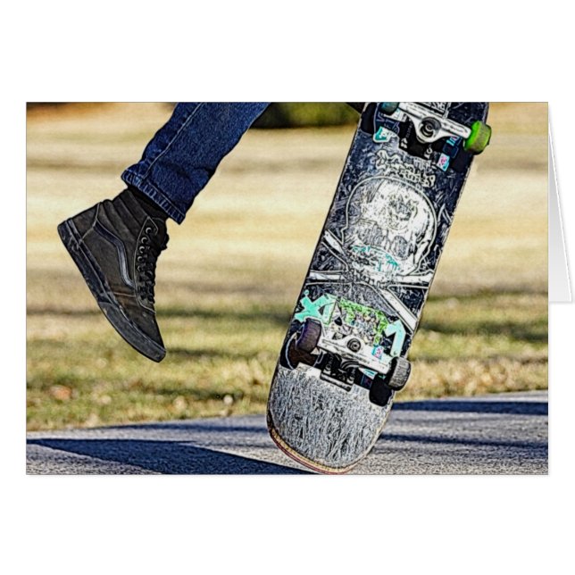Kick Flip It Painterly (Anverso (Horizontal))