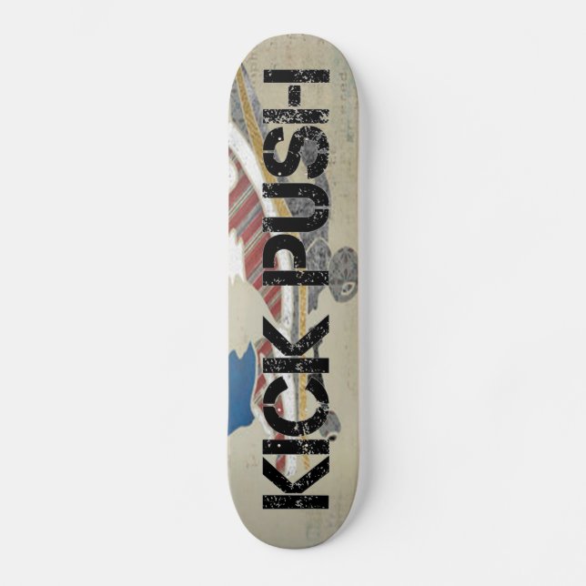 Kick Push Skateboard (Anverso)