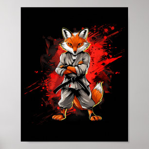 Kickboxing Fox Taekwondo Karate MMA Divertido Arte