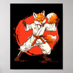 Kickboxing Fox Taekwondo Karate Mma Divertido Arte