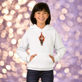 Kidding Me Adolescentes Navidades Elf Chica Hoodie