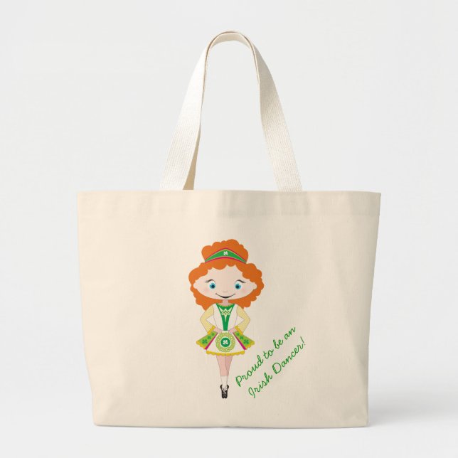 KIDLETS bailarina irish bolsa de zapatos pelo rojo (Frente)