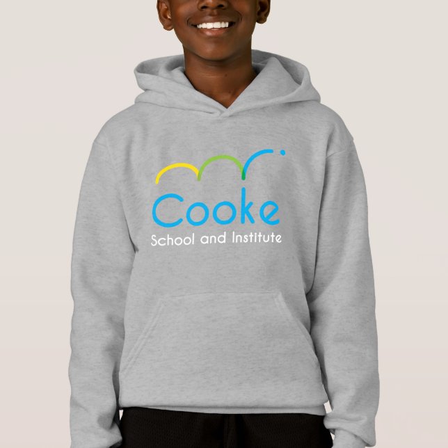 KIDS Cooke Logo Fleece Hoodie, Navy (Anverso)
