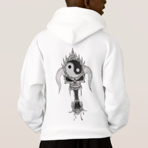 Kids cráneo hoodie
