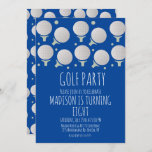 Kids Golf Balls Fiesta de cumpleaños Invitación ve<br><div class="desc">Invitaciones de golf para bolas de golf de cumpleaños con textura de fiesta</div>