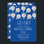 Kids Golf Balls Fiesta de cumpleaños Invitación ve<br><div class="desc">Invitaciones de golf para bolas de golf de cumpleaños con textura de fiesta</div>
