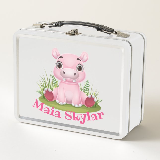Kids Hippo Comprimido personalizado (Anverso)