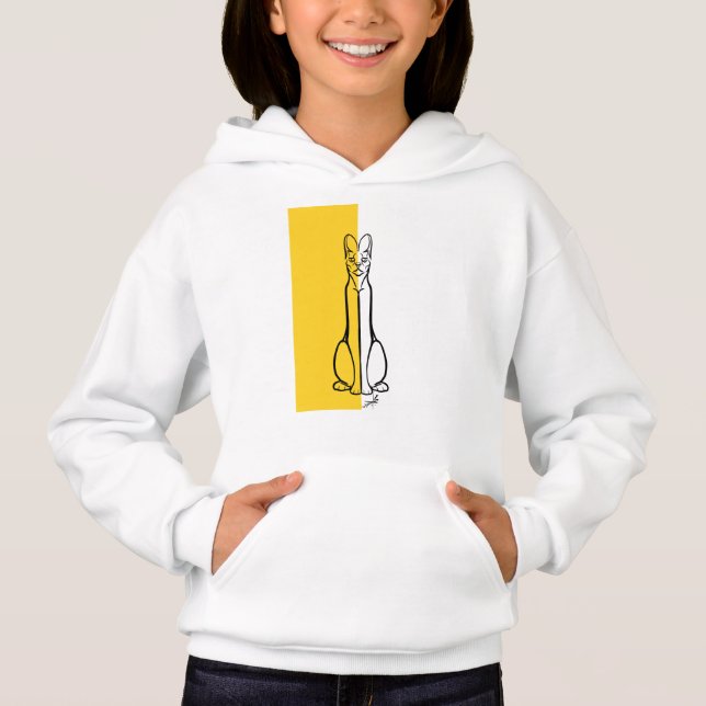 Kids Hoodie - Colección de perros - Bloque de colo (Anverso)