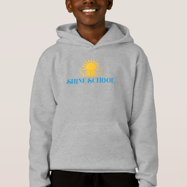 kids hoodie color logo (Anverso)