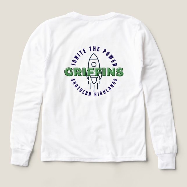 Kids Long Sleeve (Diseño trasero)