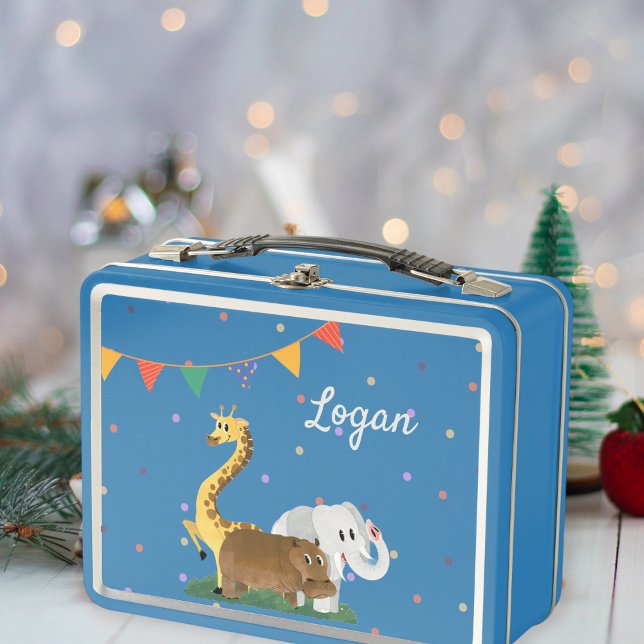 kids lunch boxes safari animals (Subido por el creador)