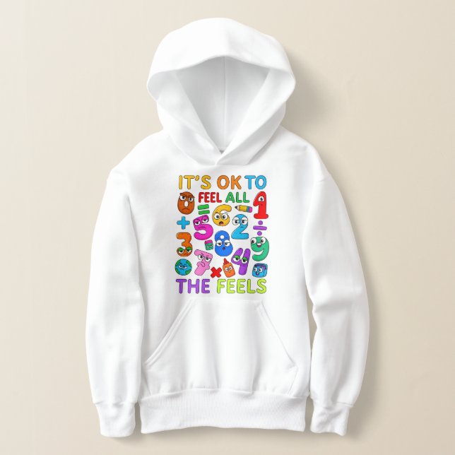 Kids Number Day Hoodie | Maths and Feelings (Distribución )