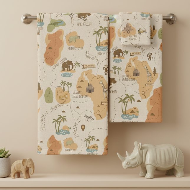 Kid's Personalized Safari Map ID1269 (Subido por el creador)