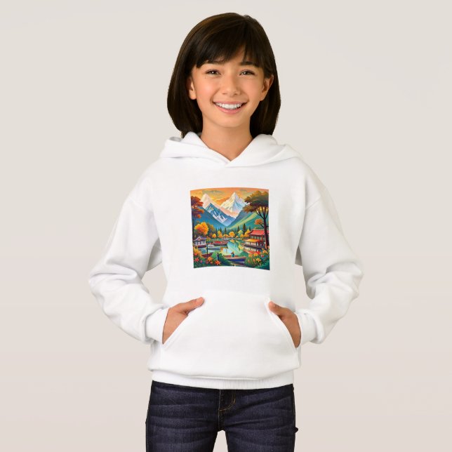 Kids Pullover Hoodie (Anverso completo)